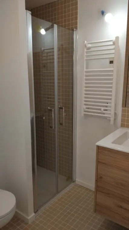 Rénovation complète d'un studio avec optimisation d'espace à Antibes, Antibes, ARENO